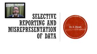 Selective Reporting and Misrepresentation of Data [upl. by Pilihp830]