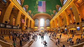 Walking Tour of Grand Central Terminal — New York City 【4K】🇺🇸 [upl. by Conn]