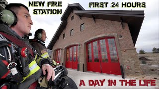 First 24 Hours in a New Fire Station  A Day in the Life [upl. by Enahs]