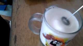 Aerolatte Review Frothing Cold Milk In Under 1 Minute [upl. by Eleanore506]